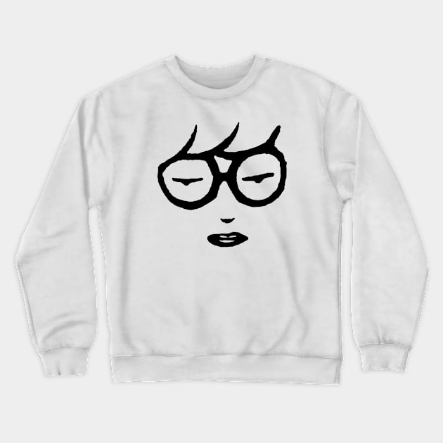 Daria Face Crewneck Sweatshirt by Faiz Gagak Slot